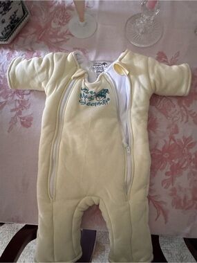 Magic Merlin Sleepsuit - Small Yellow